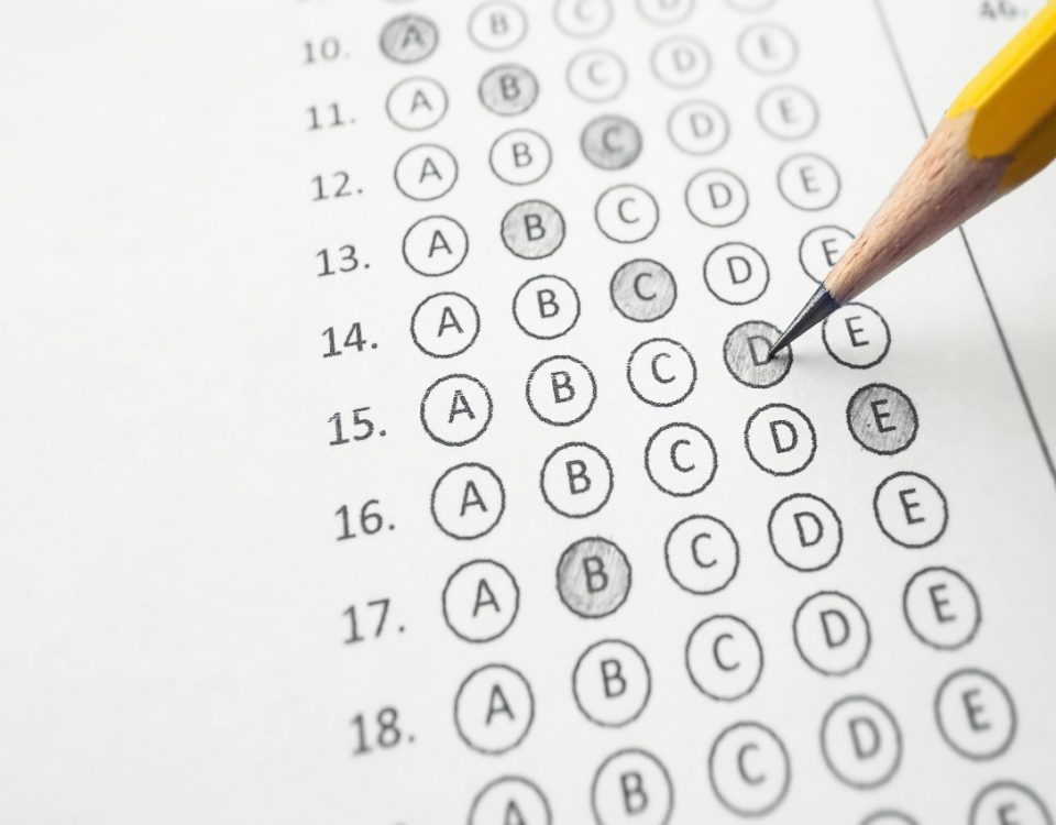 standardized test scores