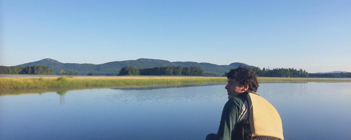 Canoeing in Maine