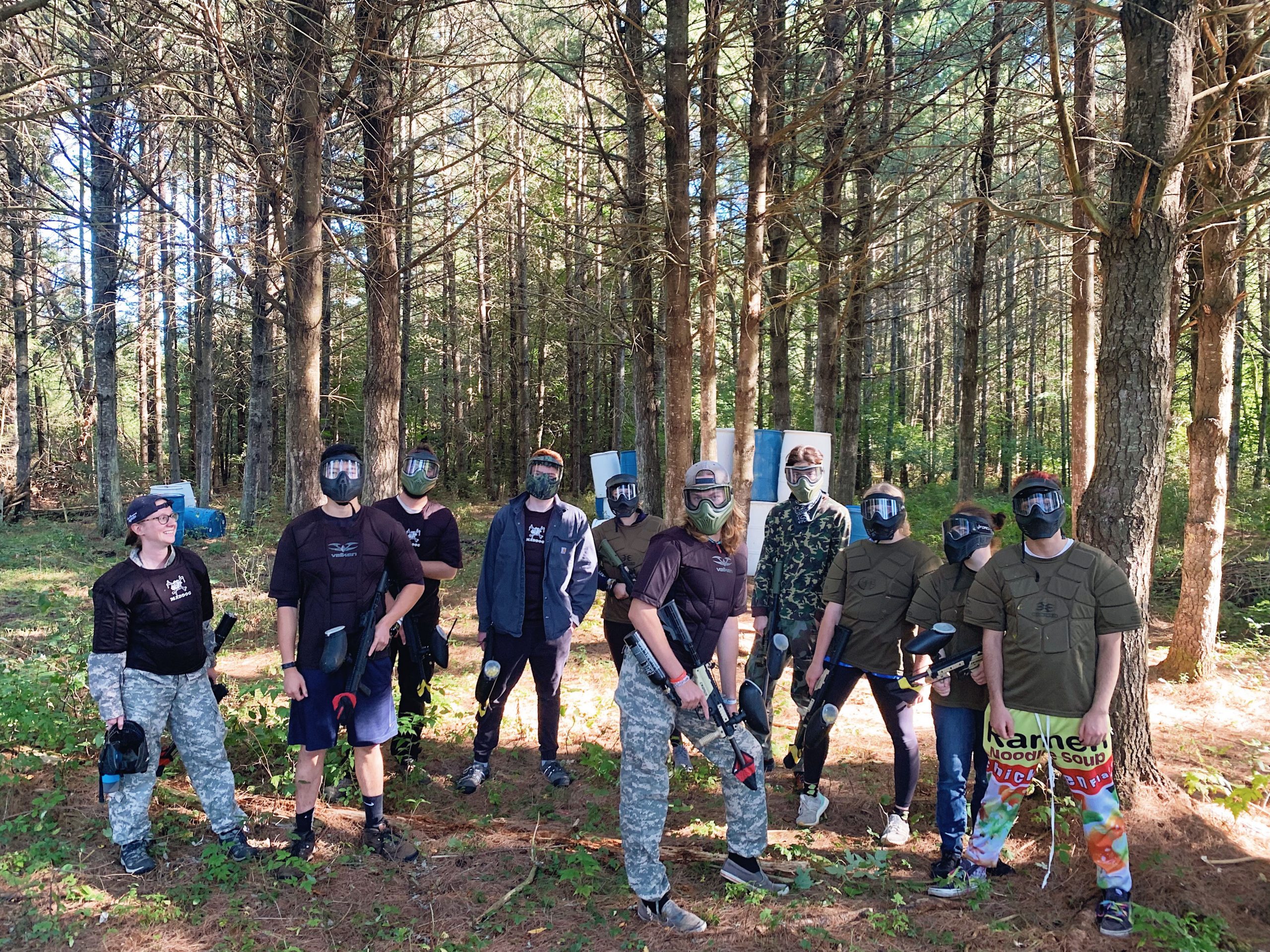 Paintball fun at the weekend
