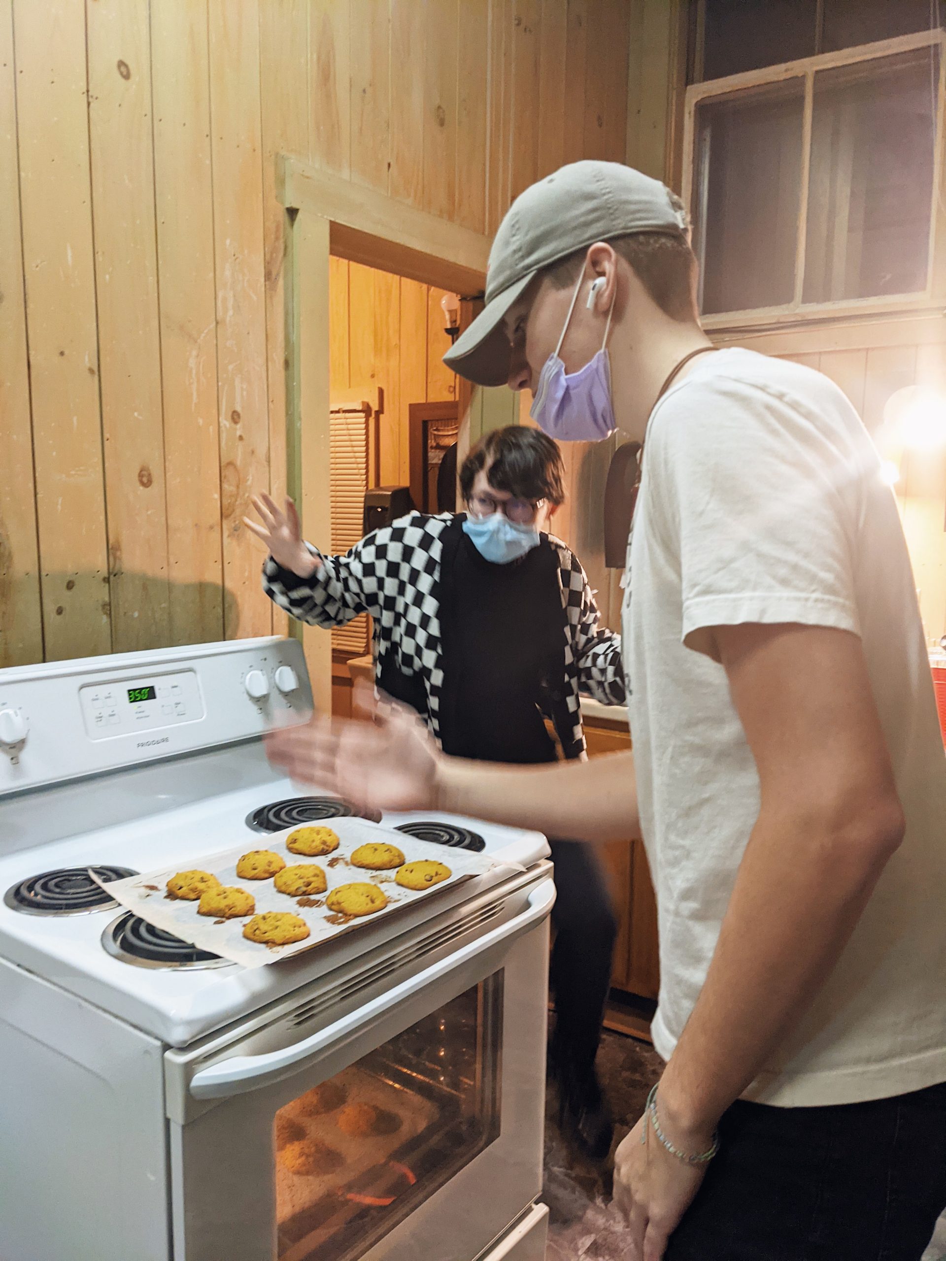 cookie baking on the weekend