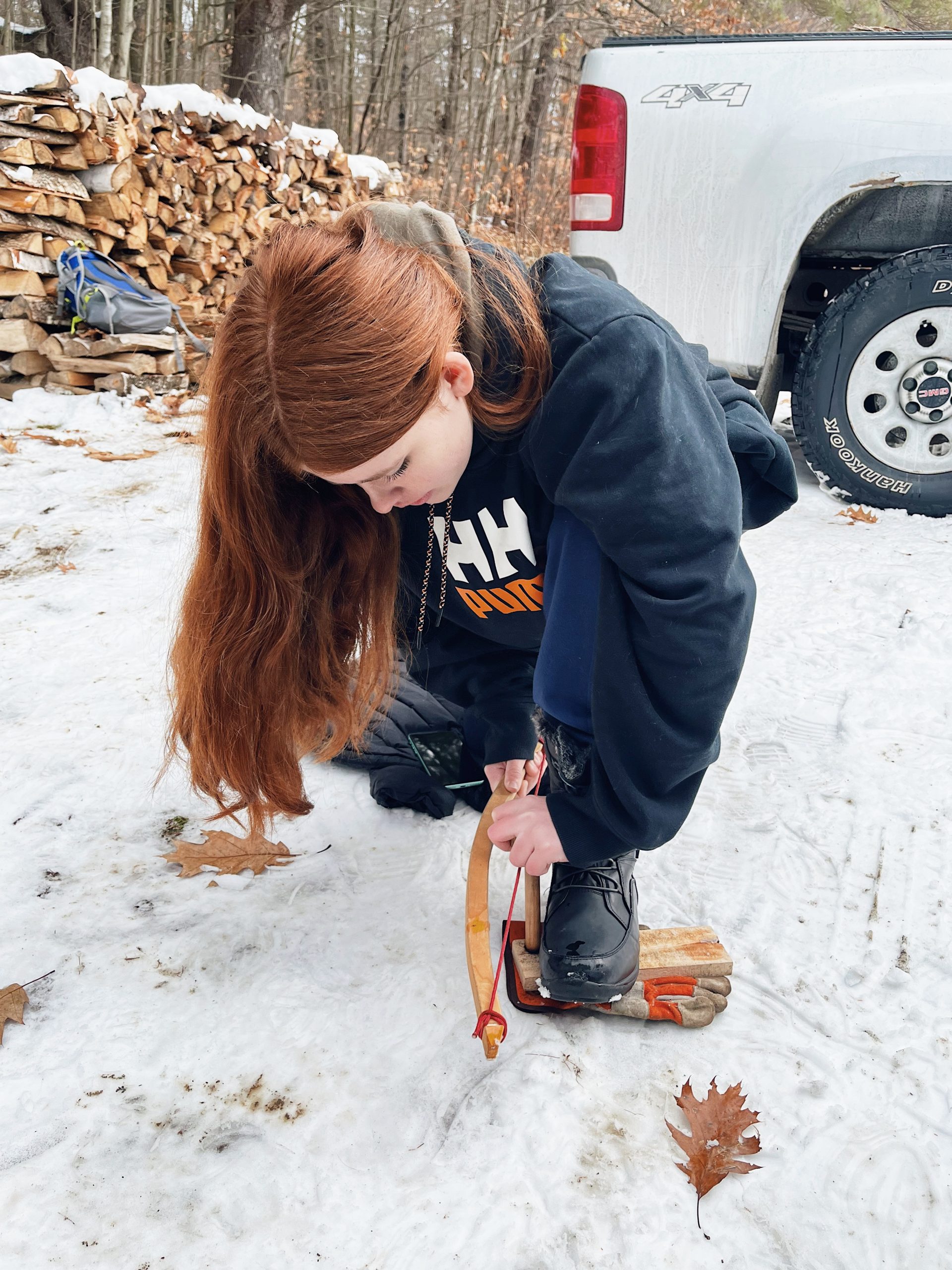 Bowdrills in stewardship class