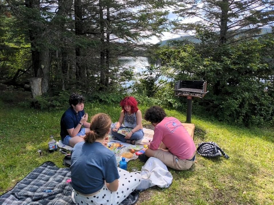 Students Enjoy Picnicking at Long Pong