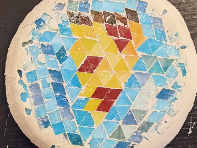 Mosaic Making in Eat, Drink, and Be Roman
